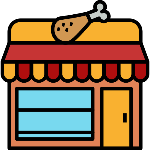 食料品店 Generic Outline Color icon