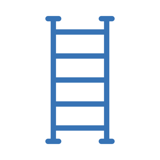 ladder Generic Blue icoon