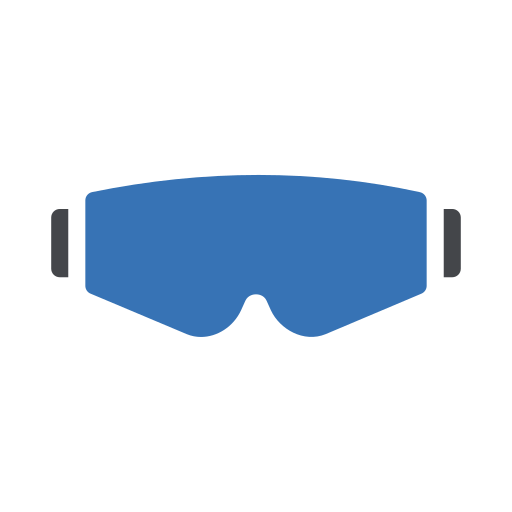 Safety glasses Generic Blue icon