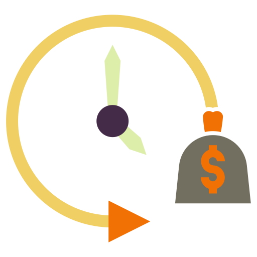 Time is money Generic Flat icon