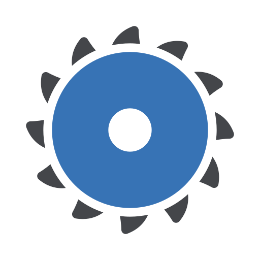 zaagblad Generic Blue icoon