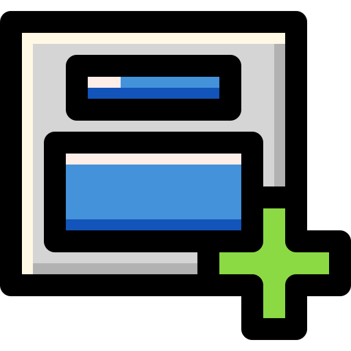 neues fenster Generic Outline Color icon