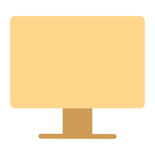 Computer monitor Generic Flat icon