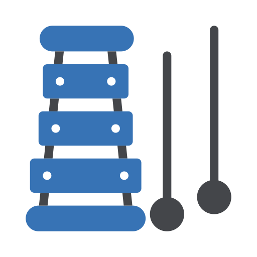 Xylophone Generic Blue icon