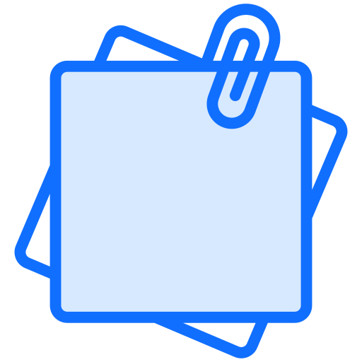 note adesive Generic Blue icona