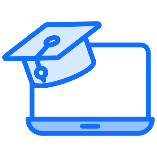 curso por internet Generic Blue icono