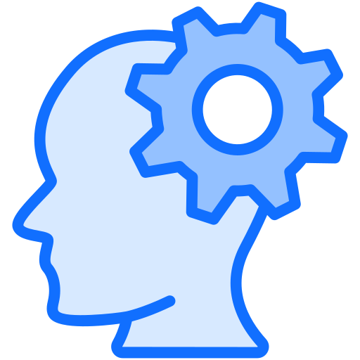 brainstorming Generic Blue icon