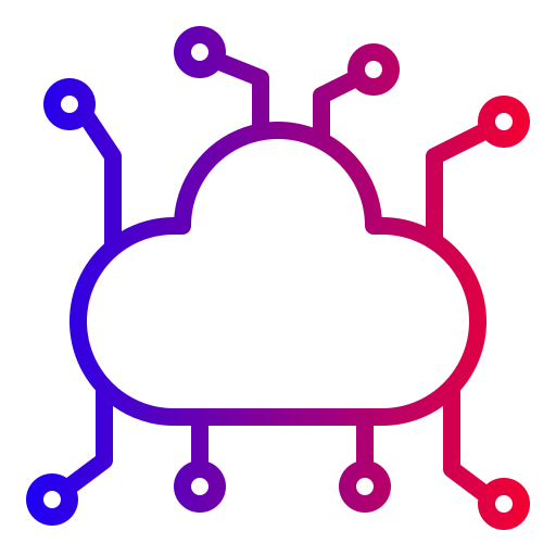 service cloud Generic Gradient Icône