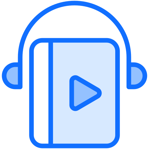 audioboek Generic Blue icoon