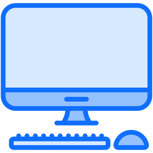 computer Generic Blue icoon