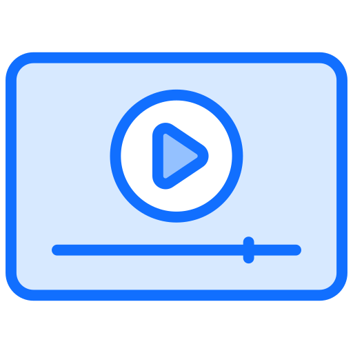 live streaming Generic Blue icoon