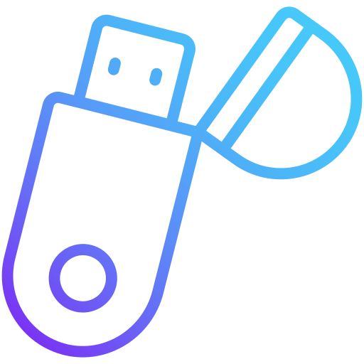 pen-drive Generic Gradient icoon