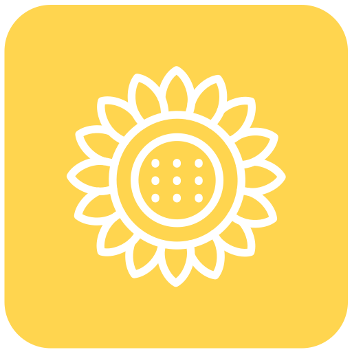 zonnebloem Generic Square icoon