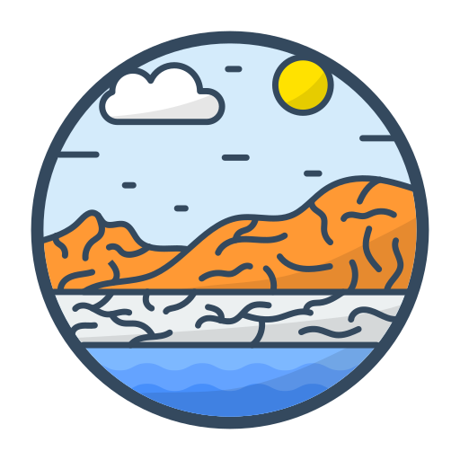 Mountain Generic Outline Color icon