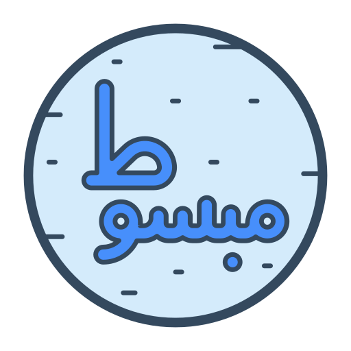 arabisch Generic Outline Color icoon