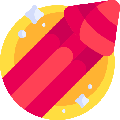 Firecracker Detailed Flat Circular Flat icon