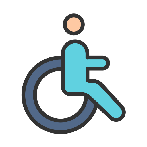 disabilitato Generic Outline Color icona