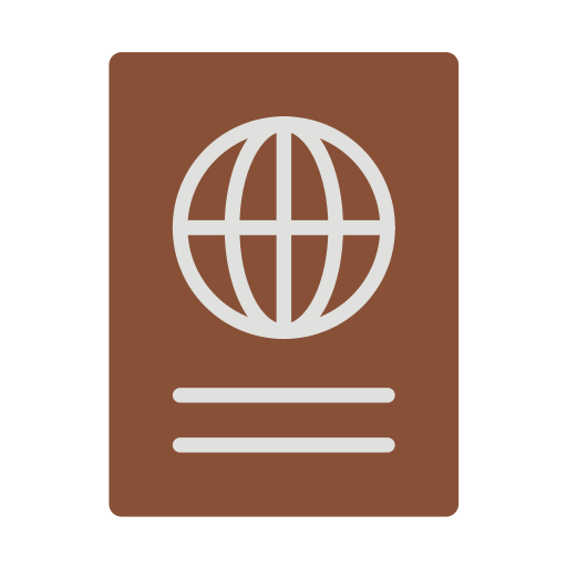 Паспорт Generic Flat иконка