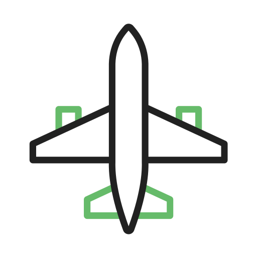 비행기 Generic Outline Color icon