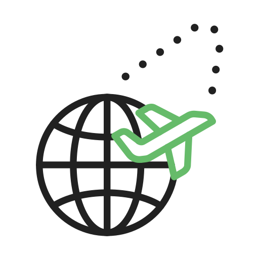 Worldwide Generic Outline Color icon