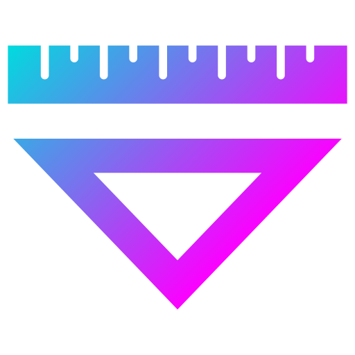 ルーラー Generic Flat Gradient icon