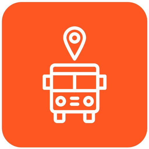 estación de autobuses Generic Flat icono