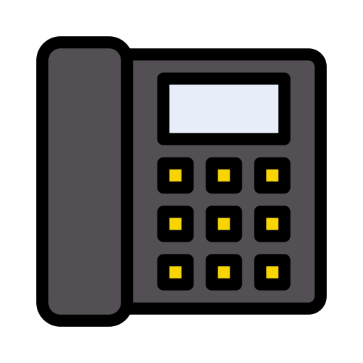 festnetz Vector Stall Lineal Color icon