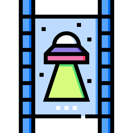 Кино Detailed Straight Lineal color иконка
