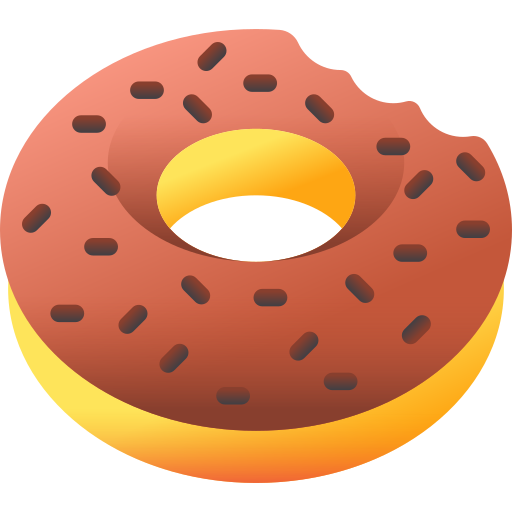 Donut 3D Color icon