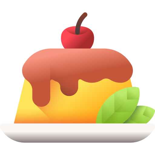 pudding 3D Color ikona