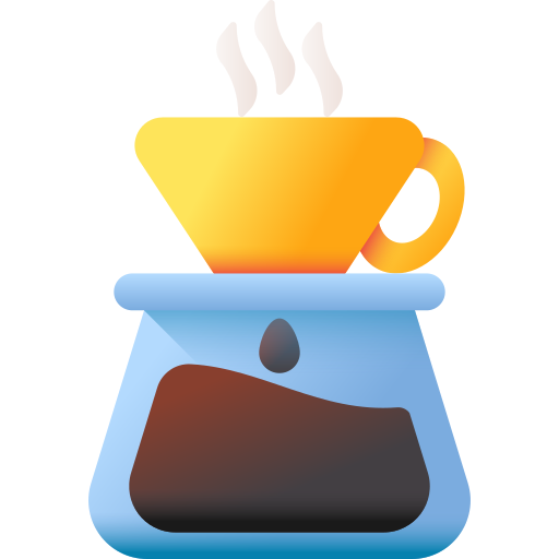 kaffeetasse 3D Color icon