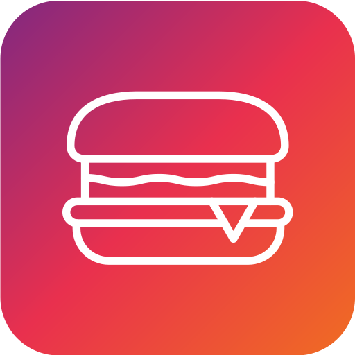 hamburger Generic Flat Gradient icona