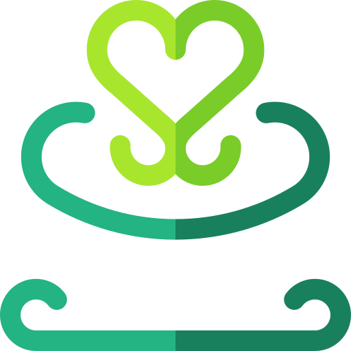 diseño floral Basic Rounded Flat icono