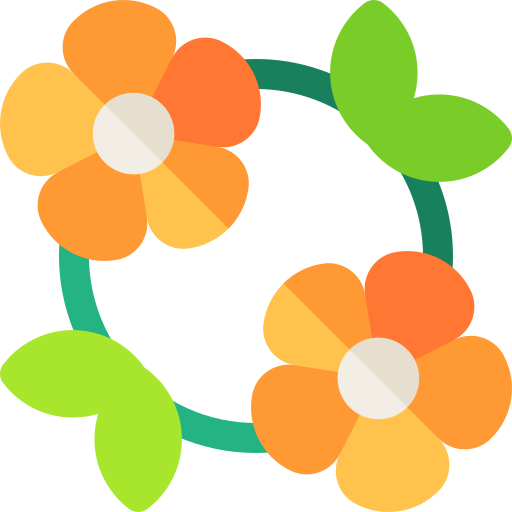 bloemdessin Basic Rounded Flat icoon