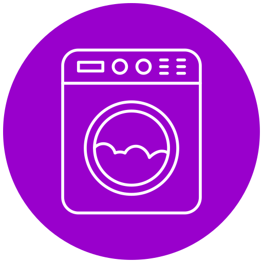 wasmachine Generic Flat icoon