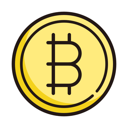 bitcoin-logo Generic Outline Color icon