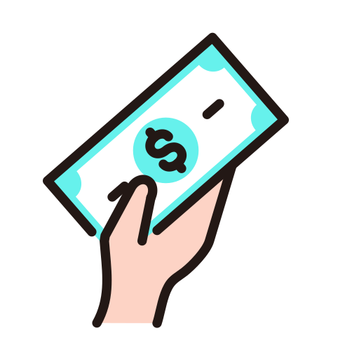 Cash payment Generic Outline Color icon