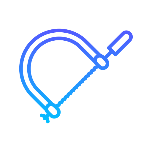 Coping saw Generic Gradient icon
