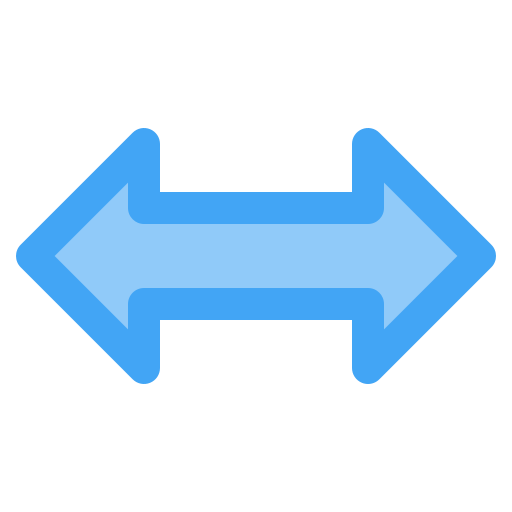 formaat wijzigen Generic Blue icoon