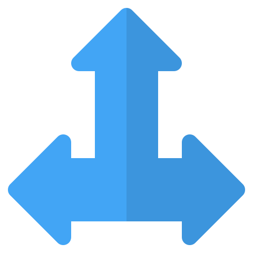 Triple arrows Generic Flat icon