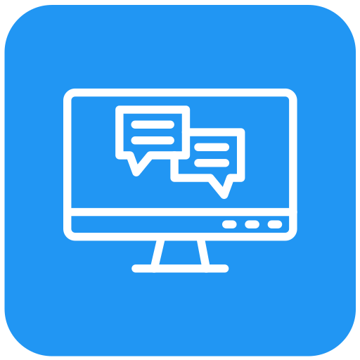 Online chat Generic Flat icon