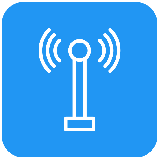 antena de radio Generic Flat icono