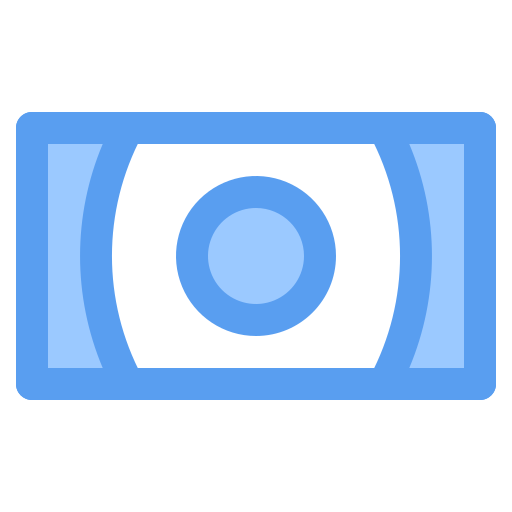 dinero Generic Blue icono