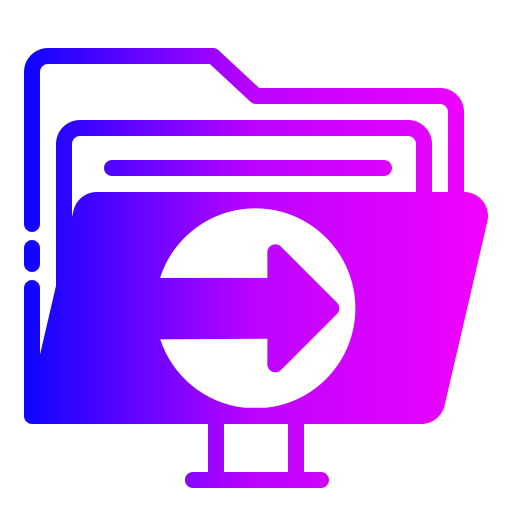 ordner Generic Flat Gradient icon