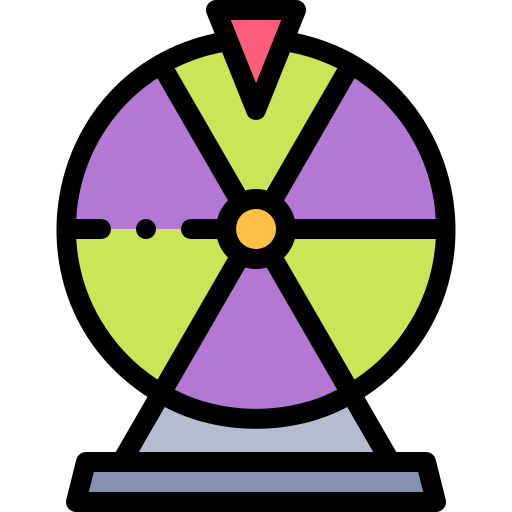 loteria Detailed Rounded Lineal color ikona