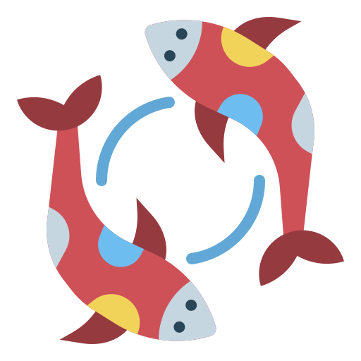 peixe carpa Generic Flat Ícone