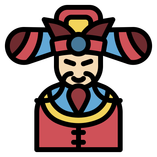God of wealth Generic Outline Color icon