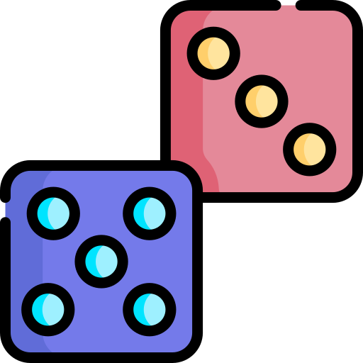 domino Kawaii Lineal color icoon
