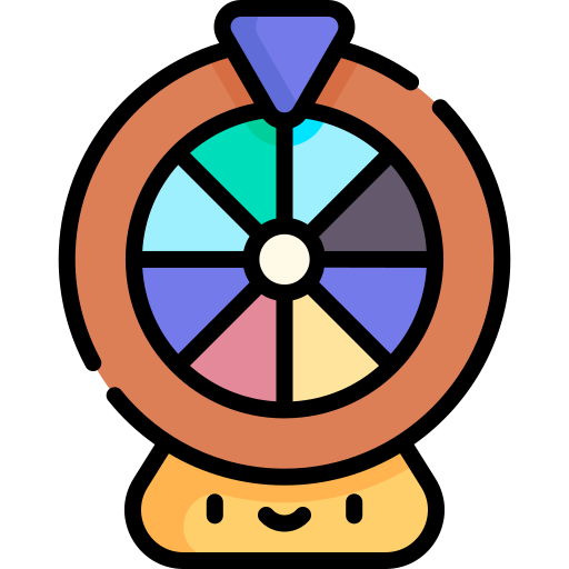 juego de loteria Kawaii Lineal color icono