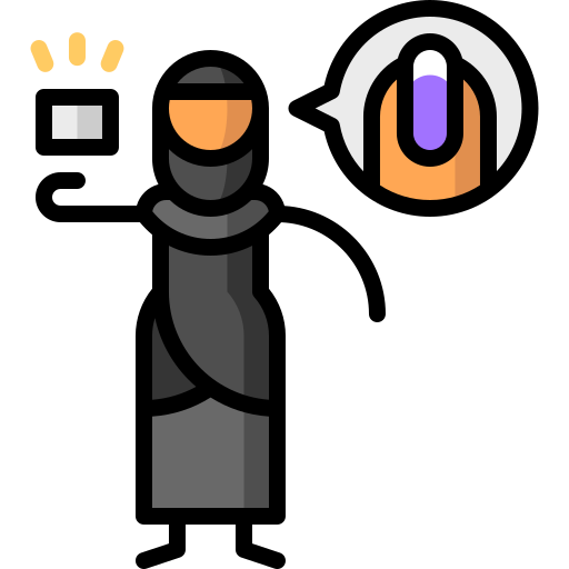 frau Puppet Characters Lineal Color icon
